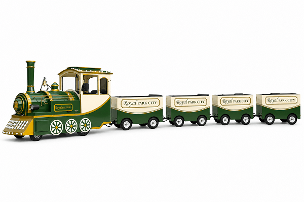 trackless amusement park train