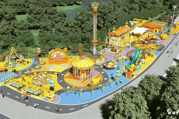 Outdoor Theme Park Equipment for Sale: How to Zone a 2,000–20,000 m² Site
